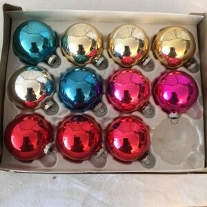Shiny Brite Vintage Glass Ornaments A